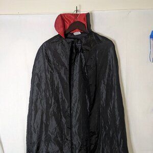 Costume Cape Black and Red One Size